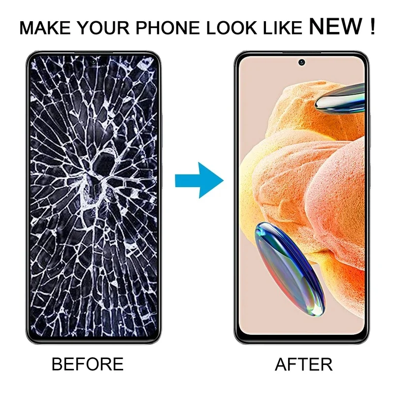 LCD Display Assembly Replacement For Xiaomi Redmi Note 12 Pro 4G OLED Material LCD Screen and Digitizer Full Assembly