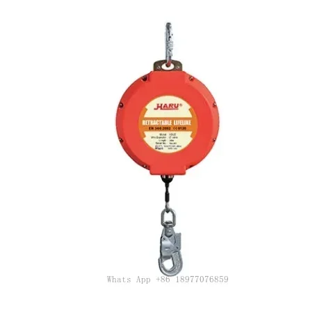 Выдвижной безопасный самовытягивающийся спасательный ограничитель падения 10 м 15 м защита от падения трос защита от падения