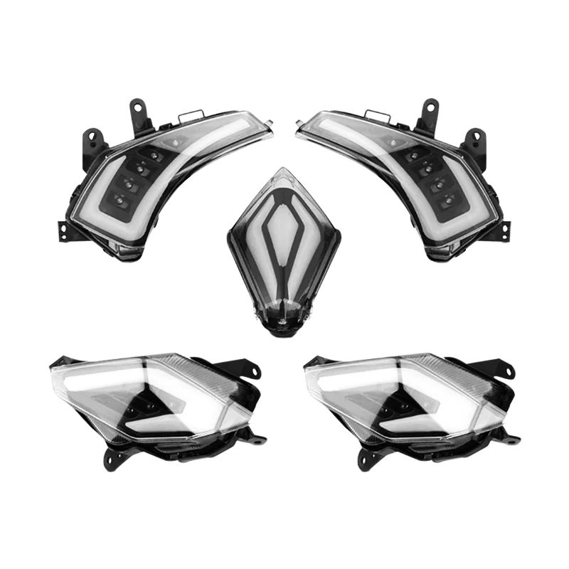 Luz led de seta para motocicleta, adequada para ya maha tmax530 2012-2016, alto desempenho e qualidade, acessório para motocicleta