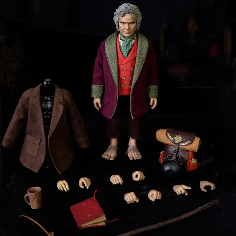 Asmus Toys LOTR31 Collectible 1/6 Scale Male Bilbo Baggins Elderly Edition Full Set Action Figure Model for Fans Holiday Gifts