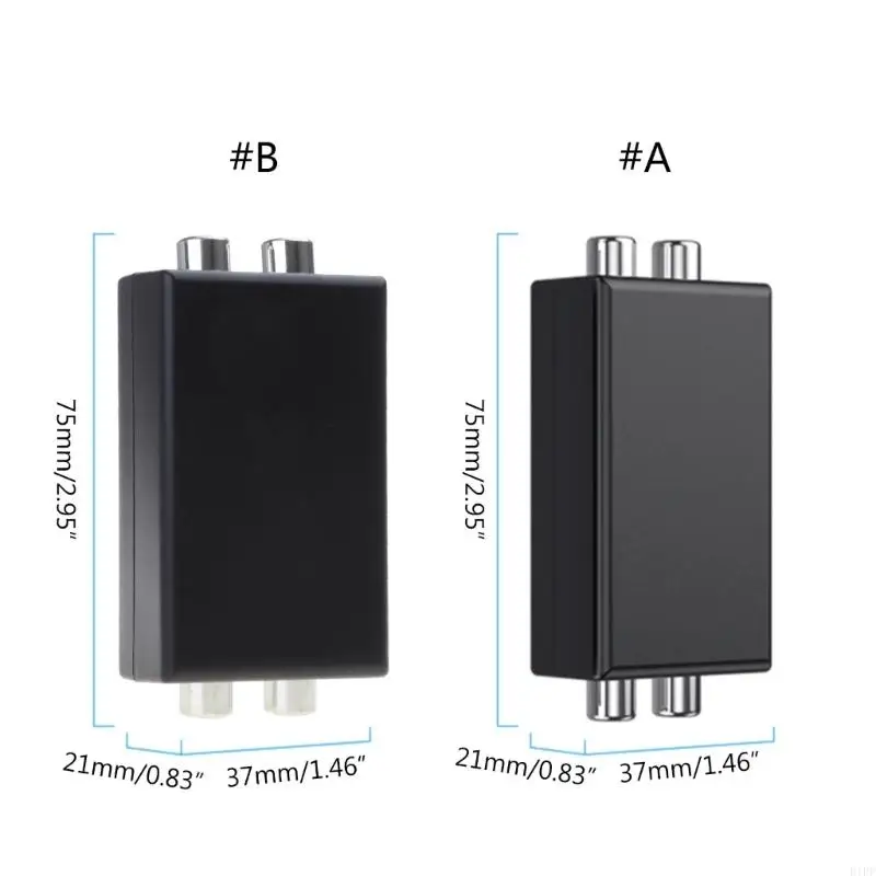 E1pf 4 RCA Земля -петля joise изолятор Элиминатор для автомобильного стерео аудио -динамик домашний динамик