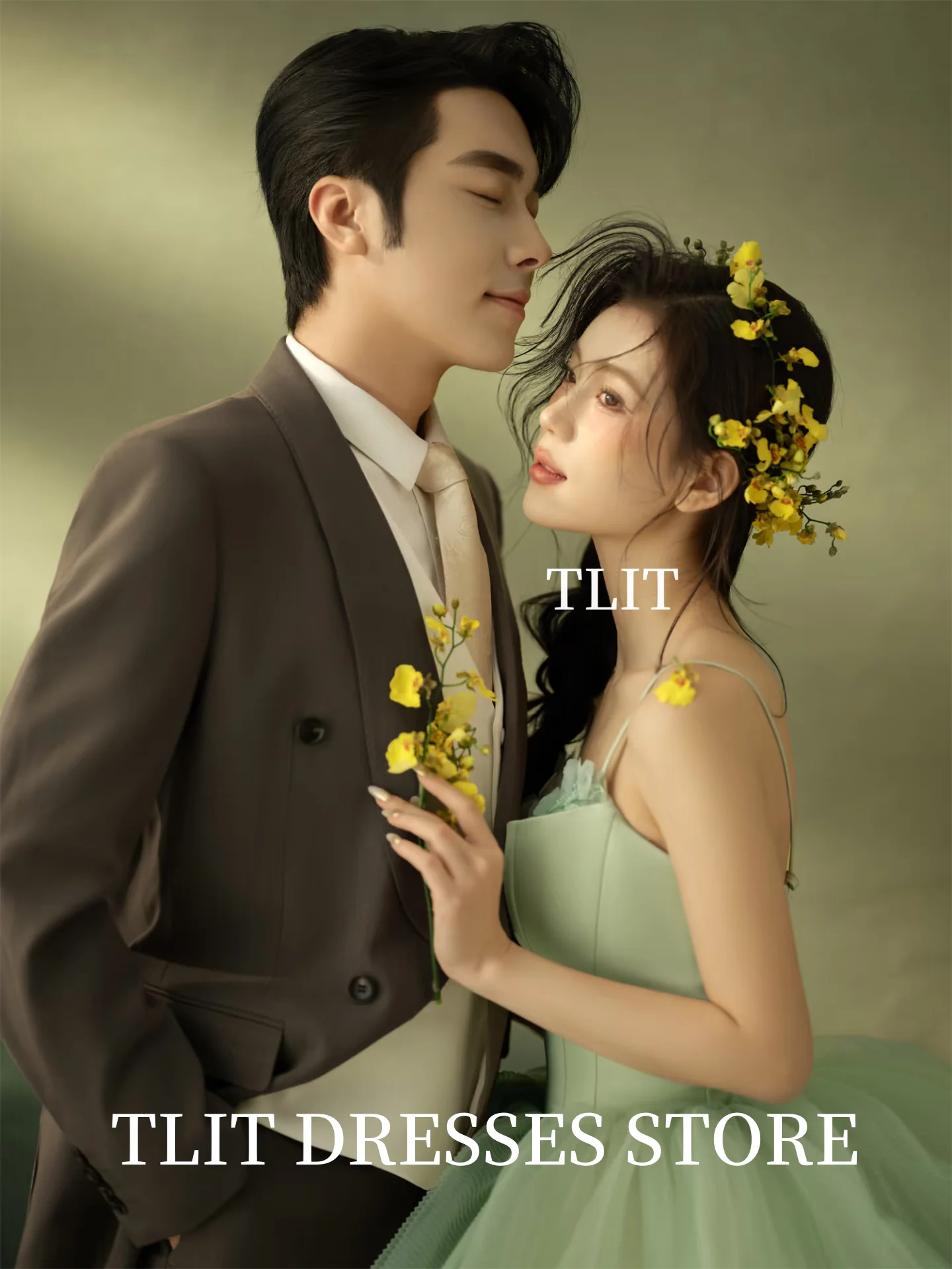 TLIT – robe de soirée en Tulle, couleur bonbon, Simple, personnalisée, robes de mariée coréennes, séance Photo, bretelles Spaghetti, robe chérie