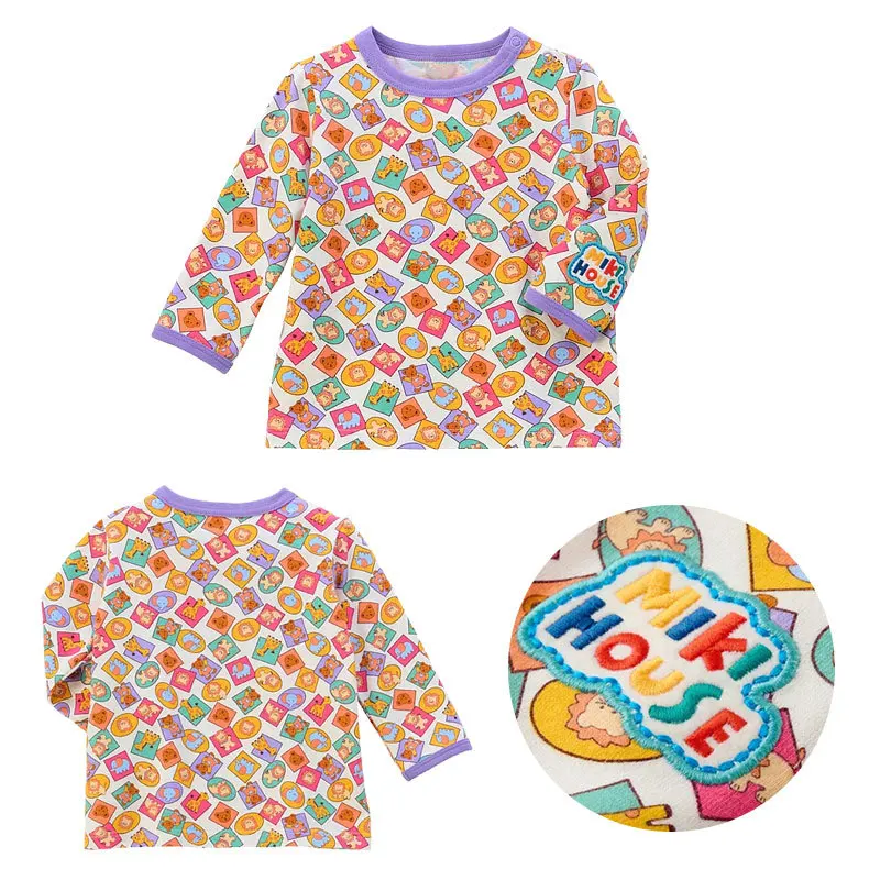 

Весенне-осенние мужские и женские футболки с длинными рукавами и топами с принтом «Милый медведь хорошие друзья», полные принтов