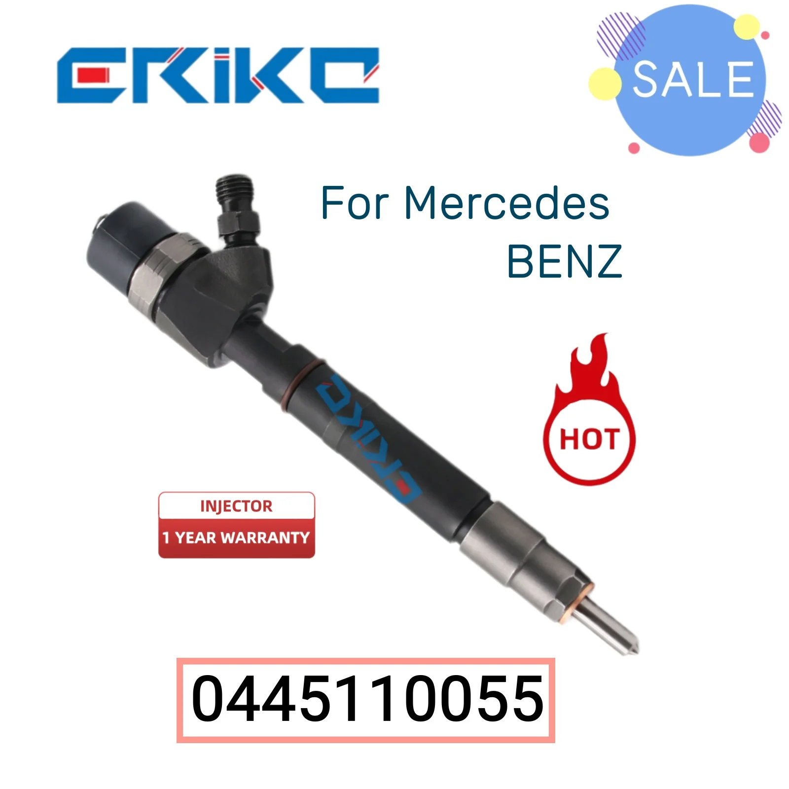 

0445110055 Fuel Injector 0 445 110 055 Diesel Injector Parts 0445 110 055 Injector Common Rail for Mercedes BENZ