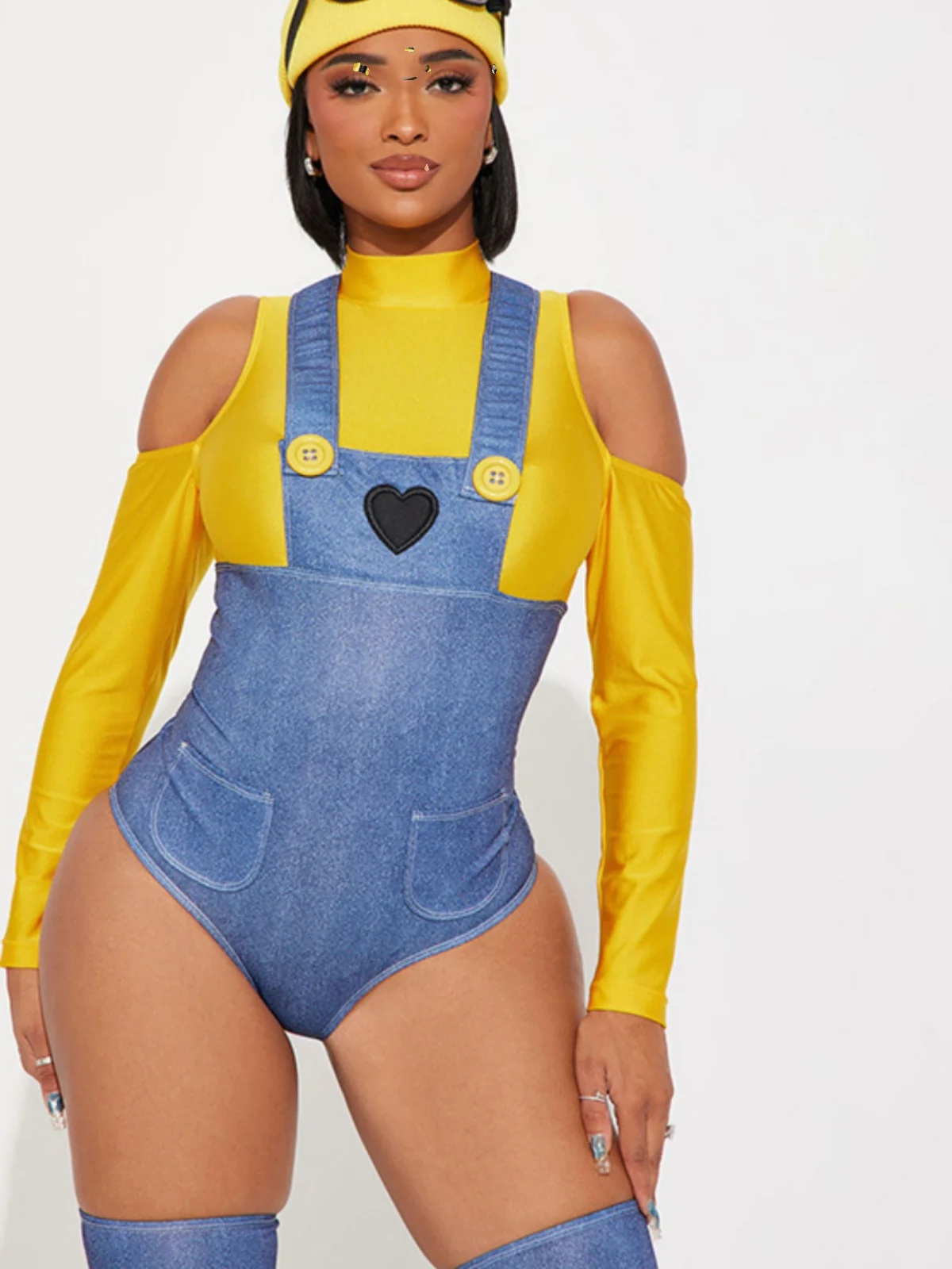 

Сексуальный облегающий джинсовый комбинезон с принтом, женские брюки с высокой талией и семью/девятью длиной, женский цельный костюм из ткани аммиачного волокна