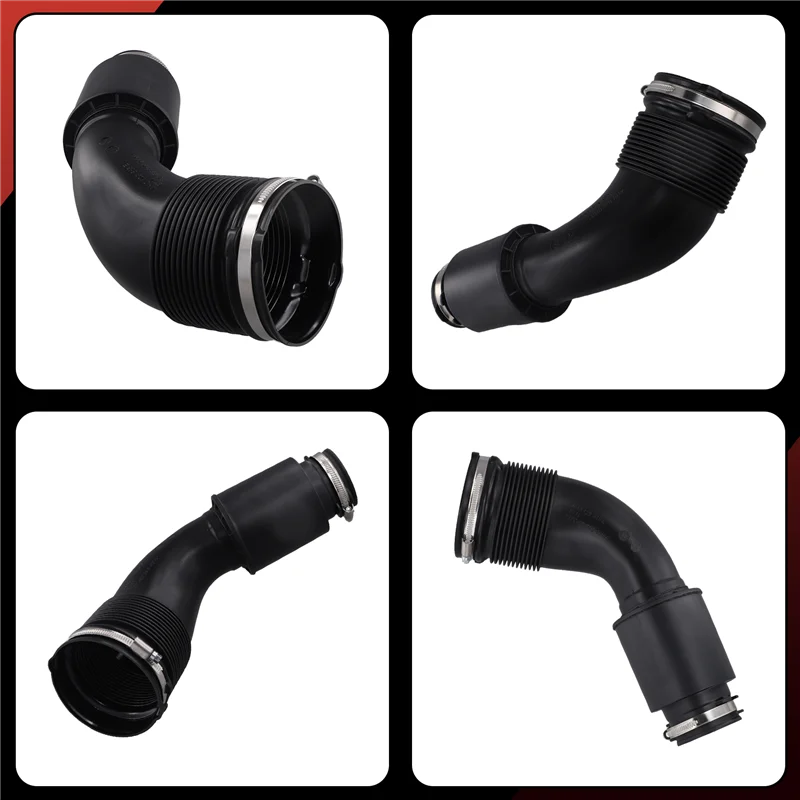 

ABXN-Left Side Engine Air Intake Hose 4H0129615E For A8 D4 S8 4.0L 4H0 129 615 E