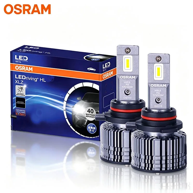 OSRAM HIR2 LEDriving HL XLZ CLASSIC 3.0 9012 LED Headlight Bulb 12V 40W Canbus Ready 6000K White Auto Lamp Car Headlamp Upgrade