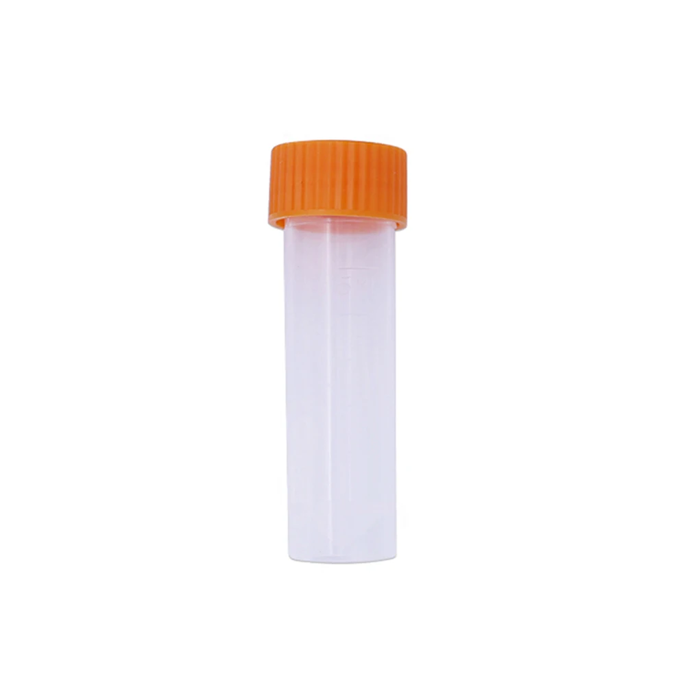 

10 Pcs Needles Storage Containers Translucent Plastic Bottles Craft Supplies ganizer Beads Findings Household Solutions