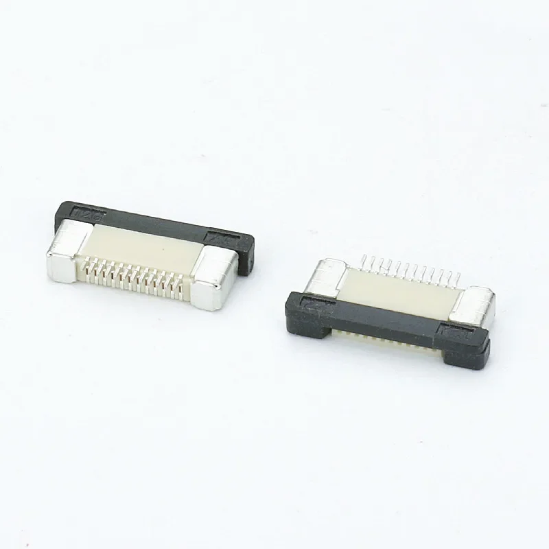 FPC FFC Connector 0.5mm Pitch SMT ZIF DIP Vertical Up Bottom Contact SMT Type Fpc Board Drawer Connector