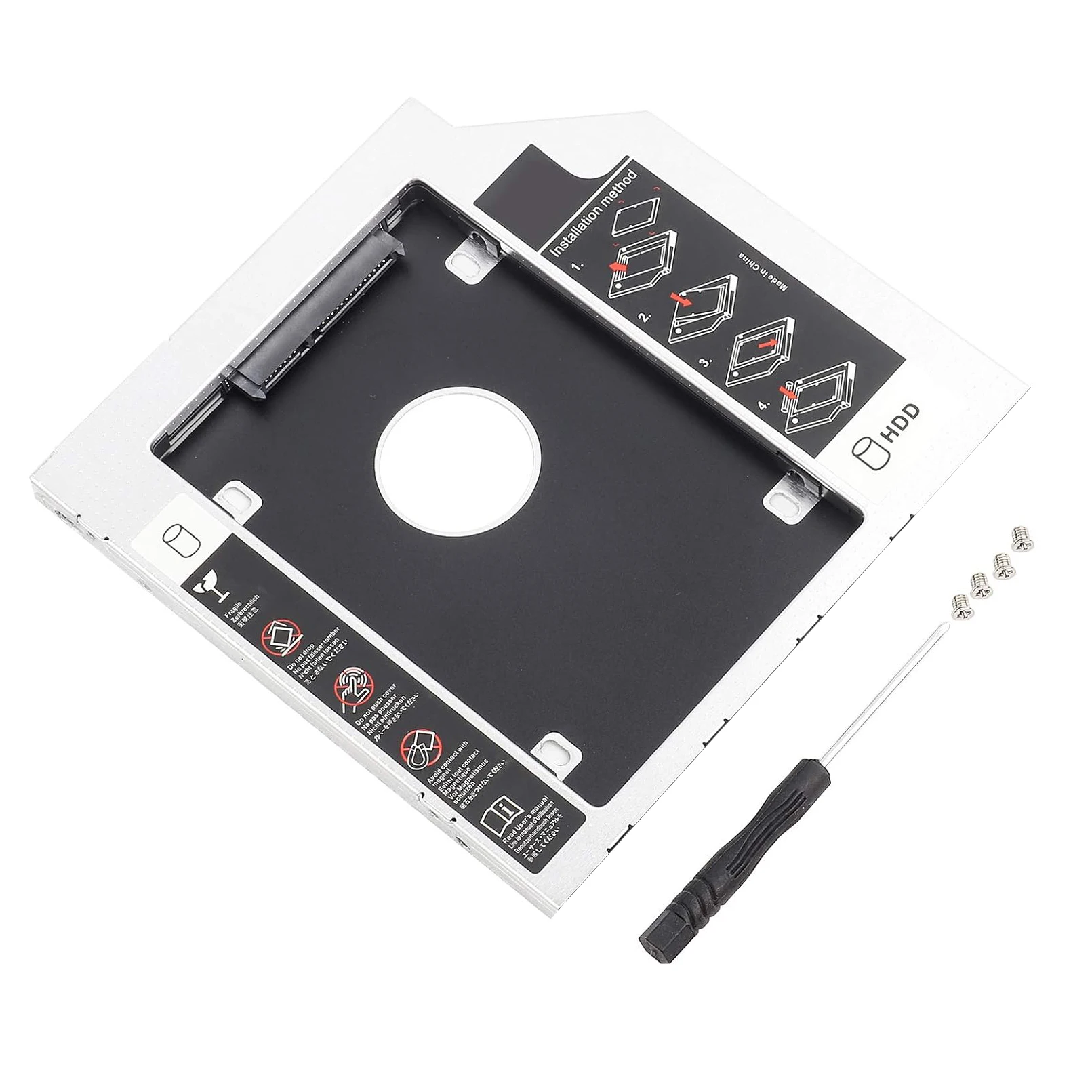 2nd HDD SSD Hard Drive Optical Caddy for HP 17-e102sp 17-g137nf 17-f072no 15-n013sq 15-ay109nj 15-cc050wm 15-P055TX 15-N278SA