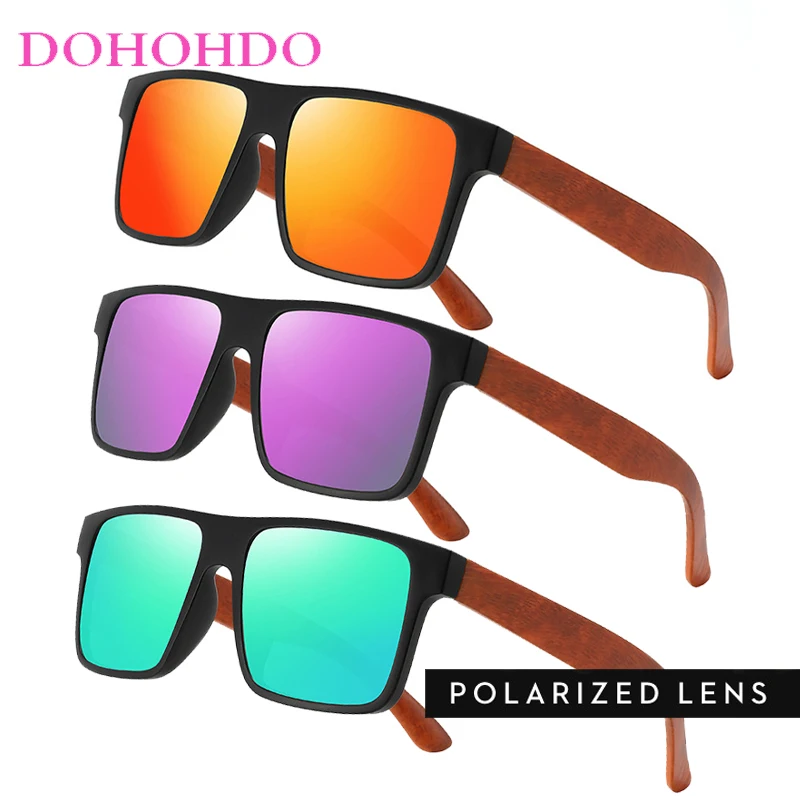 

Classic Luxury Square Driving Polarized Sunglasses Men Women Outdoor Sports Cycling Fishing Anti-Glare Goggles Unisex UV400 Очки