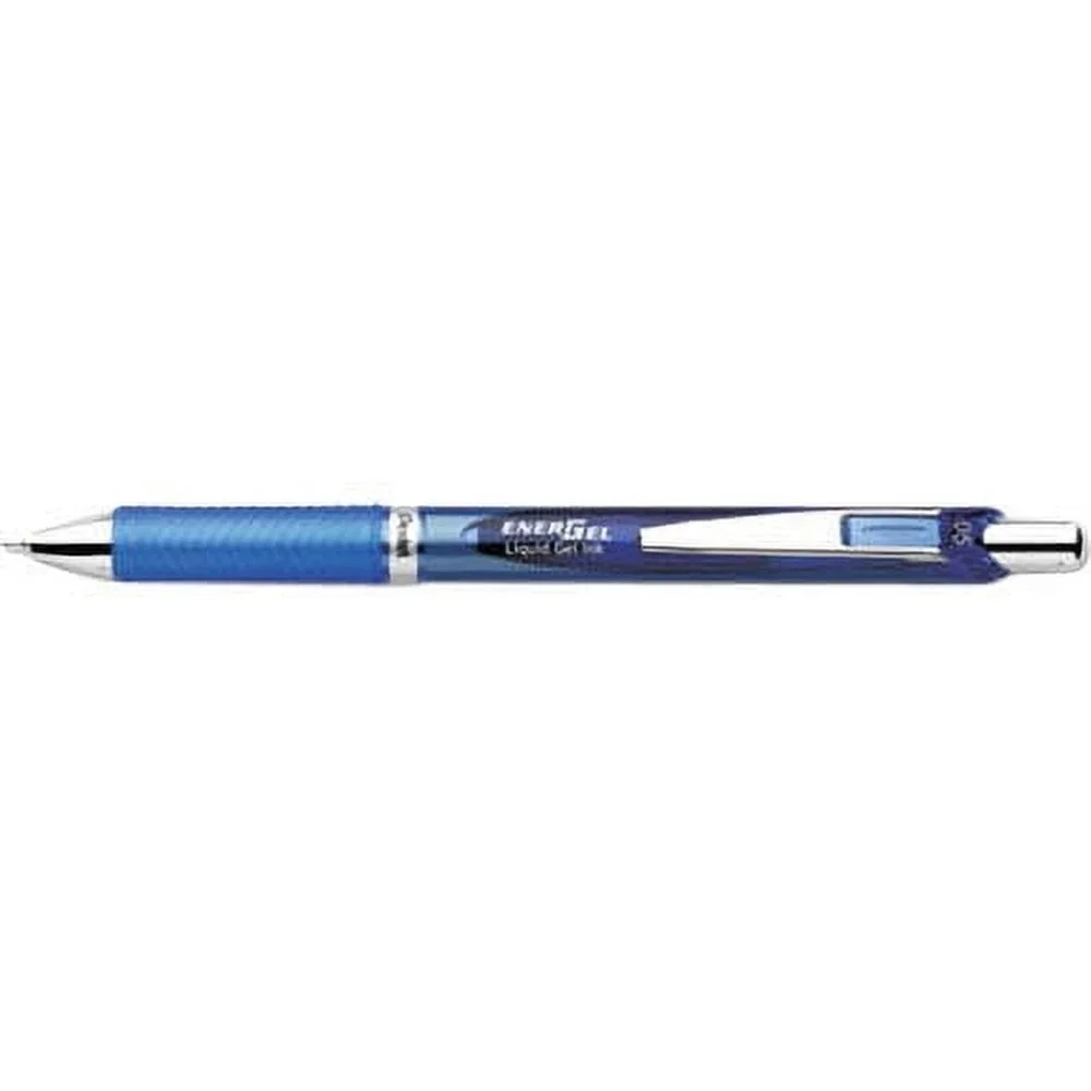 

Retractable 0.5mm Gel Pen Needle Tip Fast-Drying Blue Ink Smooth Writing Refillable No Smudge