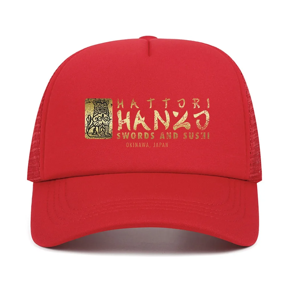 Hattori Hanzo Masashige Kung Fu Kill Bill baseball cap Japanese Samurai Design hat Hattori Hanzo Masashige Swords hats