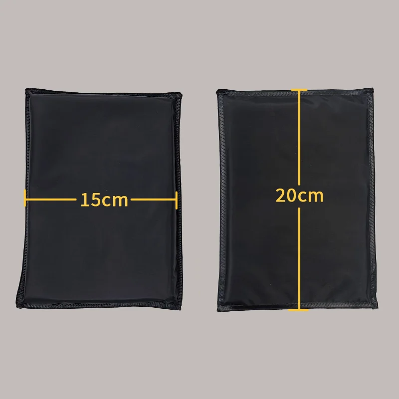 Fully Protective BulletProof Chip Plate NIJ IIIA PE Soft Armor Panel Front Chest And Back Protection Neck Shoulder Waist Crotch