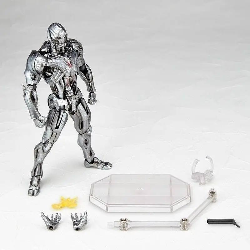 17cm Figurka Akcji Ultron Avengers Kaiyodo Niesamowita Figurka Anime Pvc Ko Modele Personalizowana Statuetka Żołnierza Kolekcjonerska Zabawka Prezent