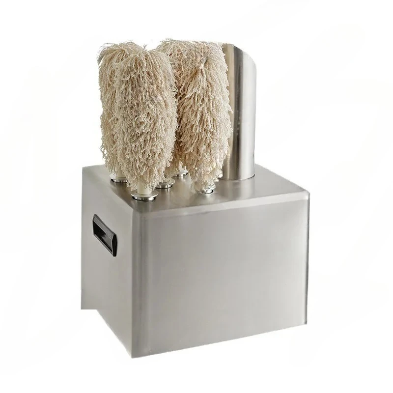 

FSE 8 Heads Fibre Glass Polishing Machine Fibre Brush for Glassware Polisher
