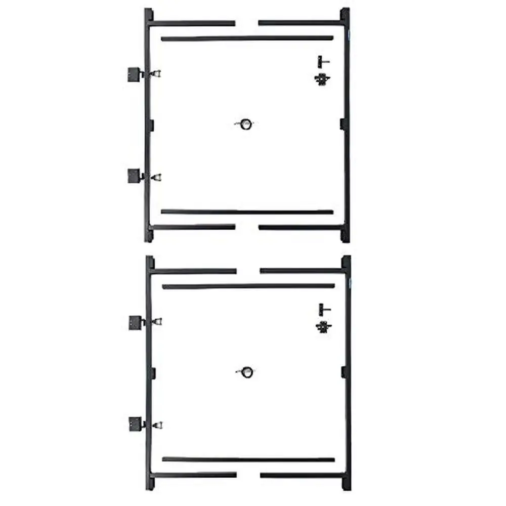 Steel Frame Gate Hardware Kit Truss Cable Adjustable Width Gates 36