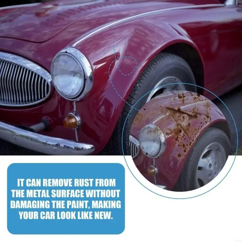 رذاذ مزيل جزيئات الحديد والصدأ للسيارة، 2025 ترقية مزيل الصدأ للمعادن، رذاذ مزيل الصدأ لإزالة الصدأ والحديد من