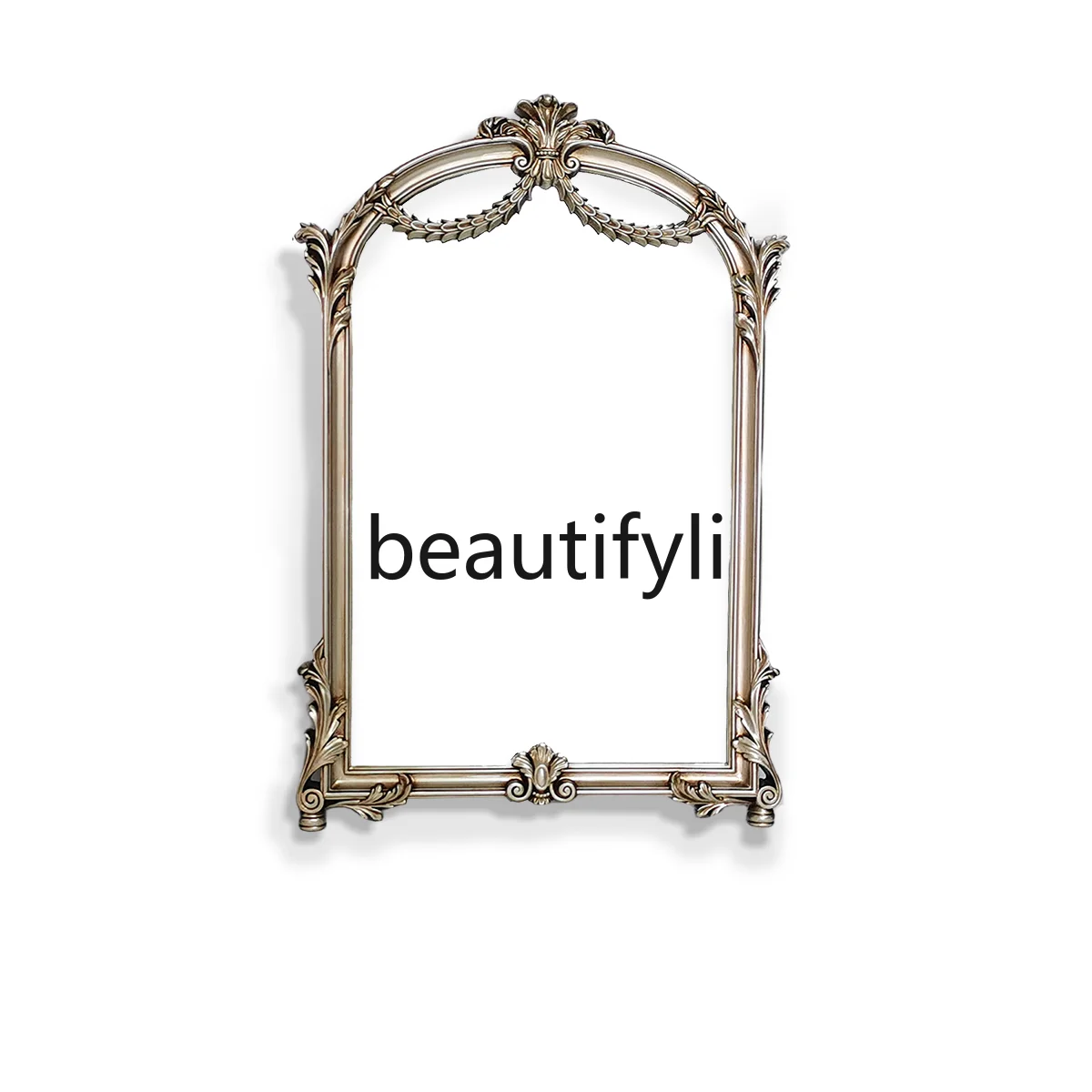 French retro style bathroom mirror wall wall wall high definition non-deforming temperament decorative mirror