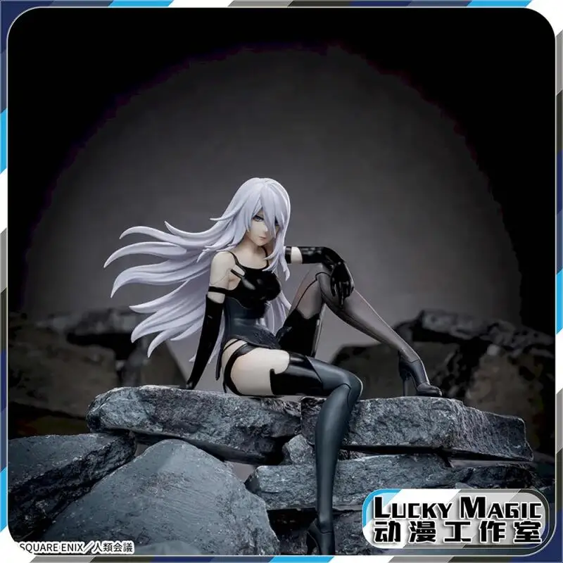 

15cm Genuine SEGA NieR:Automata YoRHa Type A No.2 Sitting posture series Anime Action Figure Model Toys Gift for Birthday