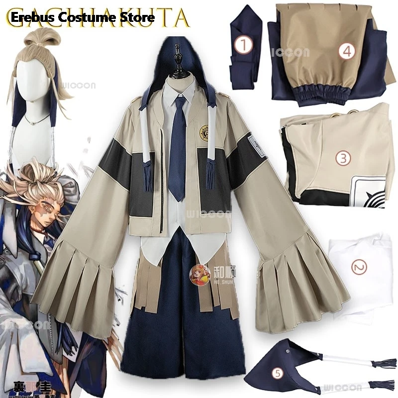 

Disfraz Tamsy Caines Cosplay Anime Gachiakuta Women Men White Costumes Tamsy Caines Cosplay Accessories deguisement adulte