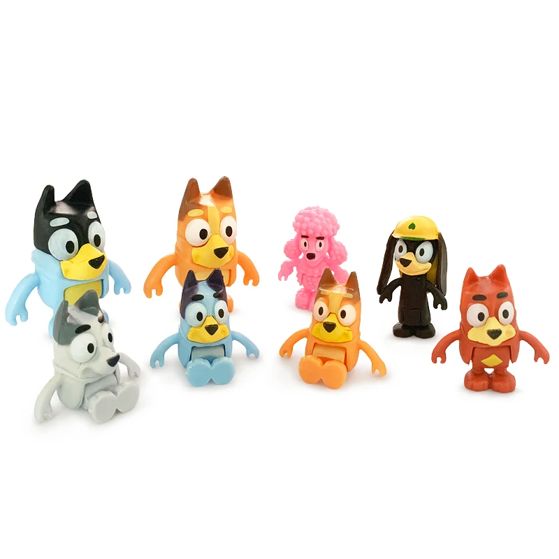 Bluey Oyuncak Toyzz Shop: 8 Parça Set ile Çocuğunuzun En Sevdiği Karakterleri Evde Canlandırın