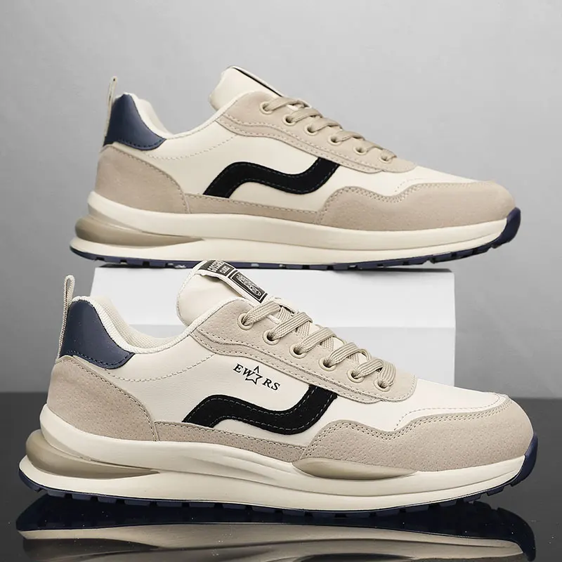 

Мужская повседневная спортивная обувь, модная модная обувь на четыре сезона, уличные кроссовки для бега, удобные мужские кроссовки на нескользящей мягкой подошве