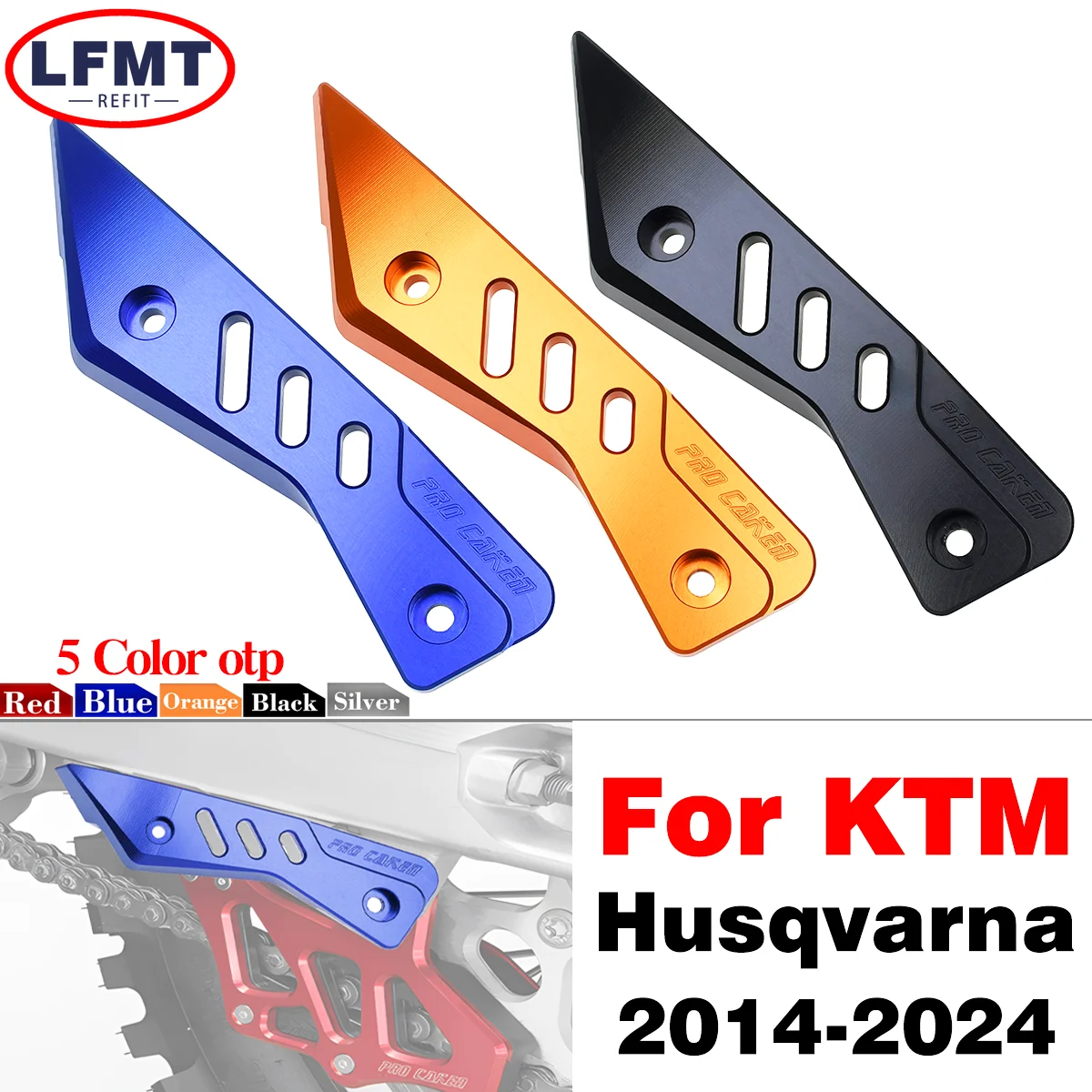 

2024 New Motorcycle Chain Guide anti-collision protection For Husqvarna TC FC TE TE FE TX FX For KTM SX XC EXC SXF XCF EXCF XCW