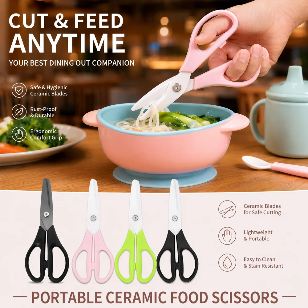 8Inch Zirconia Ceramic Blade B - Baby Food Scissors review and price