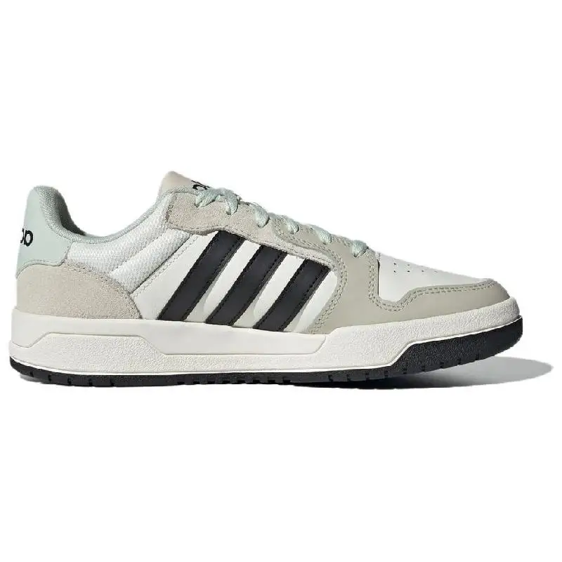 adidas neo Entrap Skateboarding Shoes Unisex Low-top White/Black/Bauxite Brown Sneakers shoes JI2546