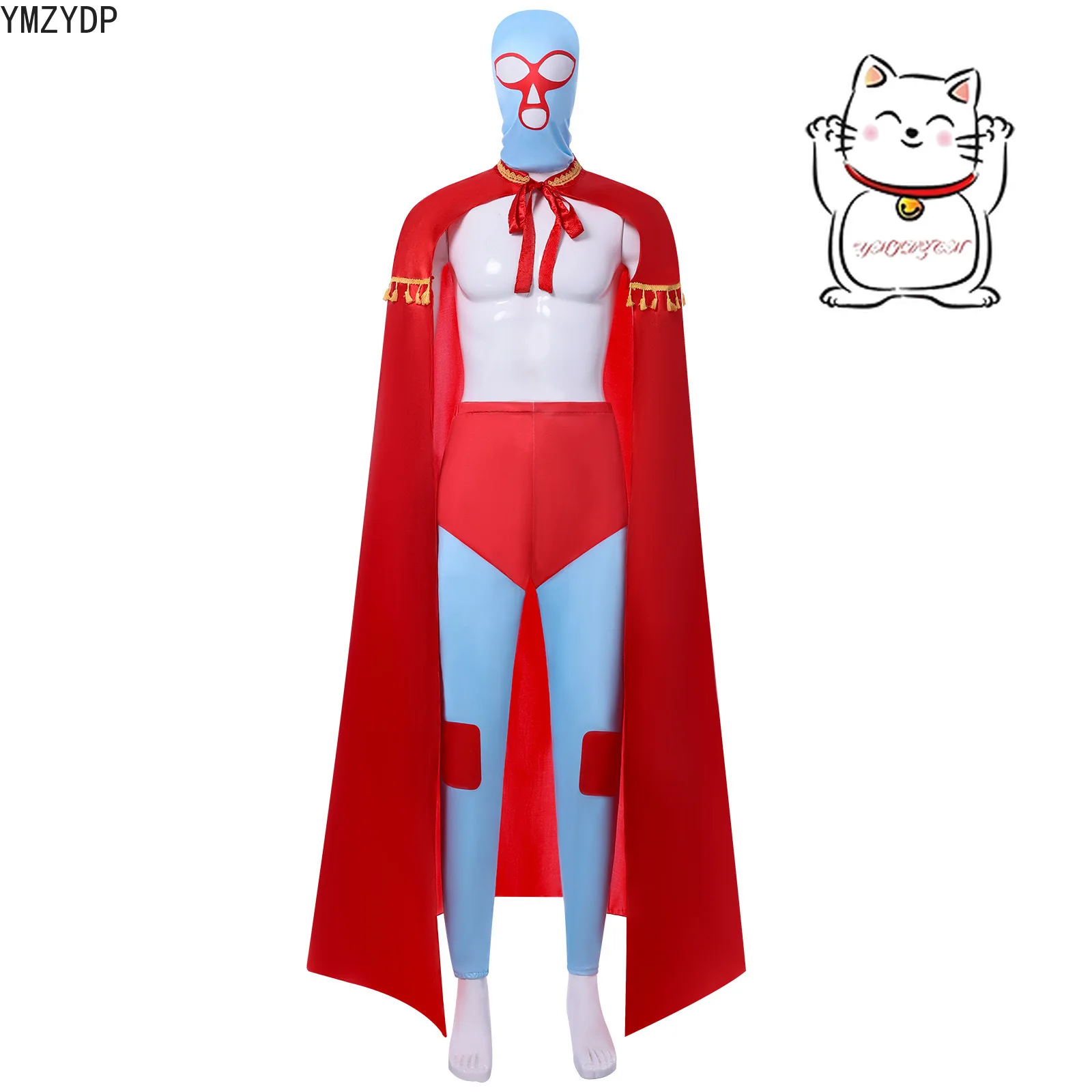 Halloween Carnival Carnival contestant Nacho Mexican wrestler cosplay performance costume new