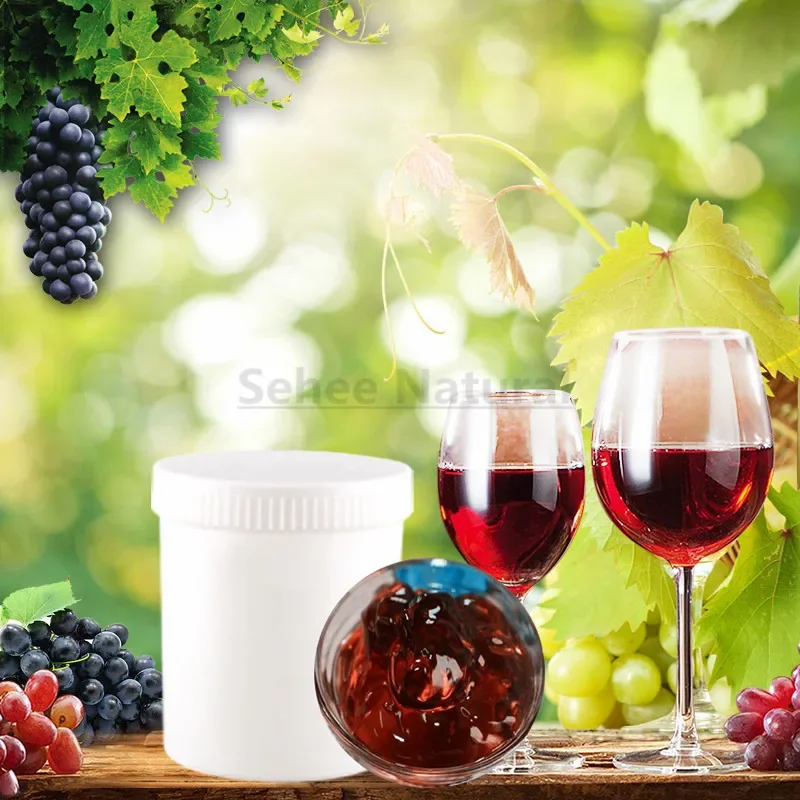 Red Wine Antioxidant Polyphenols Mask Brightening Sleeping Mask Water Moisturizing Anti Aging Antioxidant 1000g