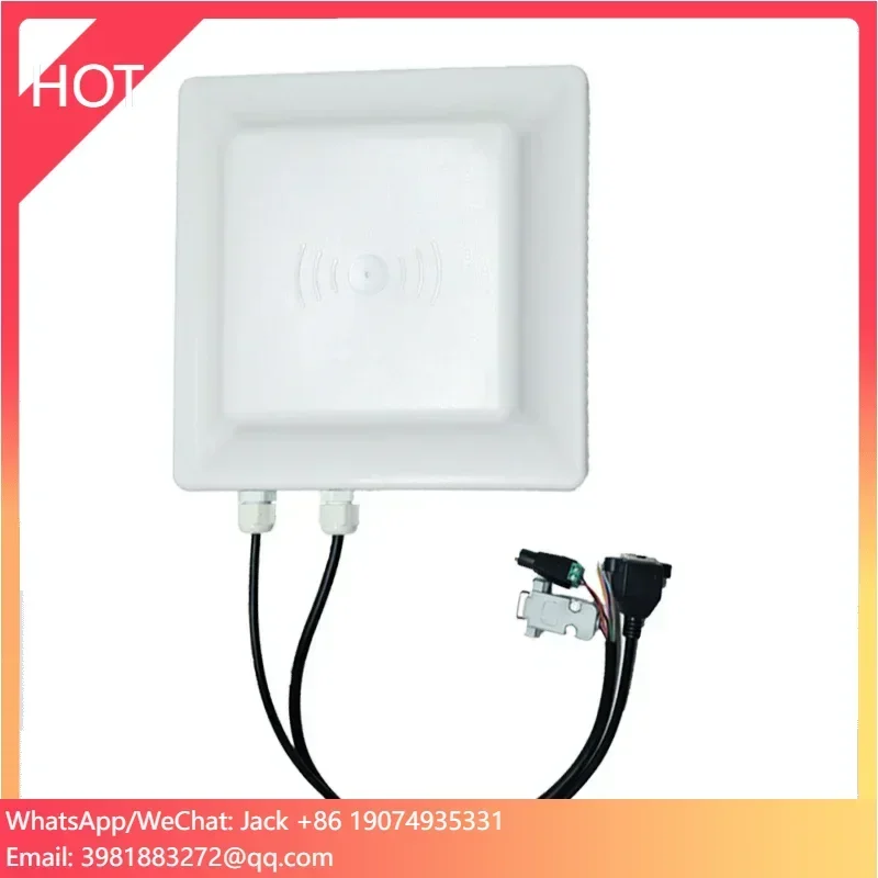 

7dBi uhf rfid middle range in Attendance Access Control System Chip card Intergrated reader with RJ45 TCP/IP and POE(SW1907TP)