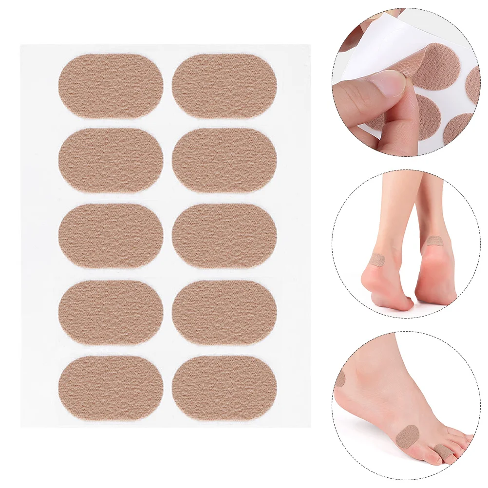 

Anti Blister Heel Patches Invisible Wear Resistant Foot Protectors for Heel Ankle Wrist Multi Purpose Skin Corn Stickers