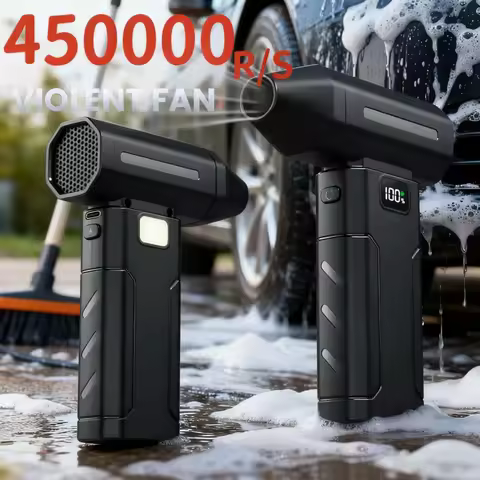 450000rpm wireless super powerful air blower turbo jet fan brushless motor rechargeable blower car wash Air gun air pressure