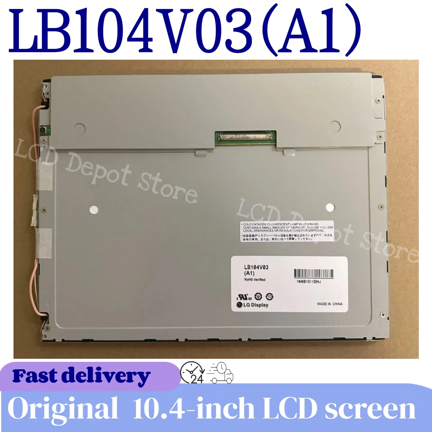 Original 10.4-inch LB104V03 (A1) LB104V03 (TD01) LCD display screen