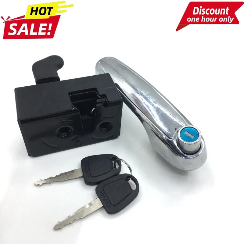 

For Doosan Daewoo DX55/60-7-9 C Excavator Cab Outer Handle Accessories Lock Block Door Lock Assembly Accessories