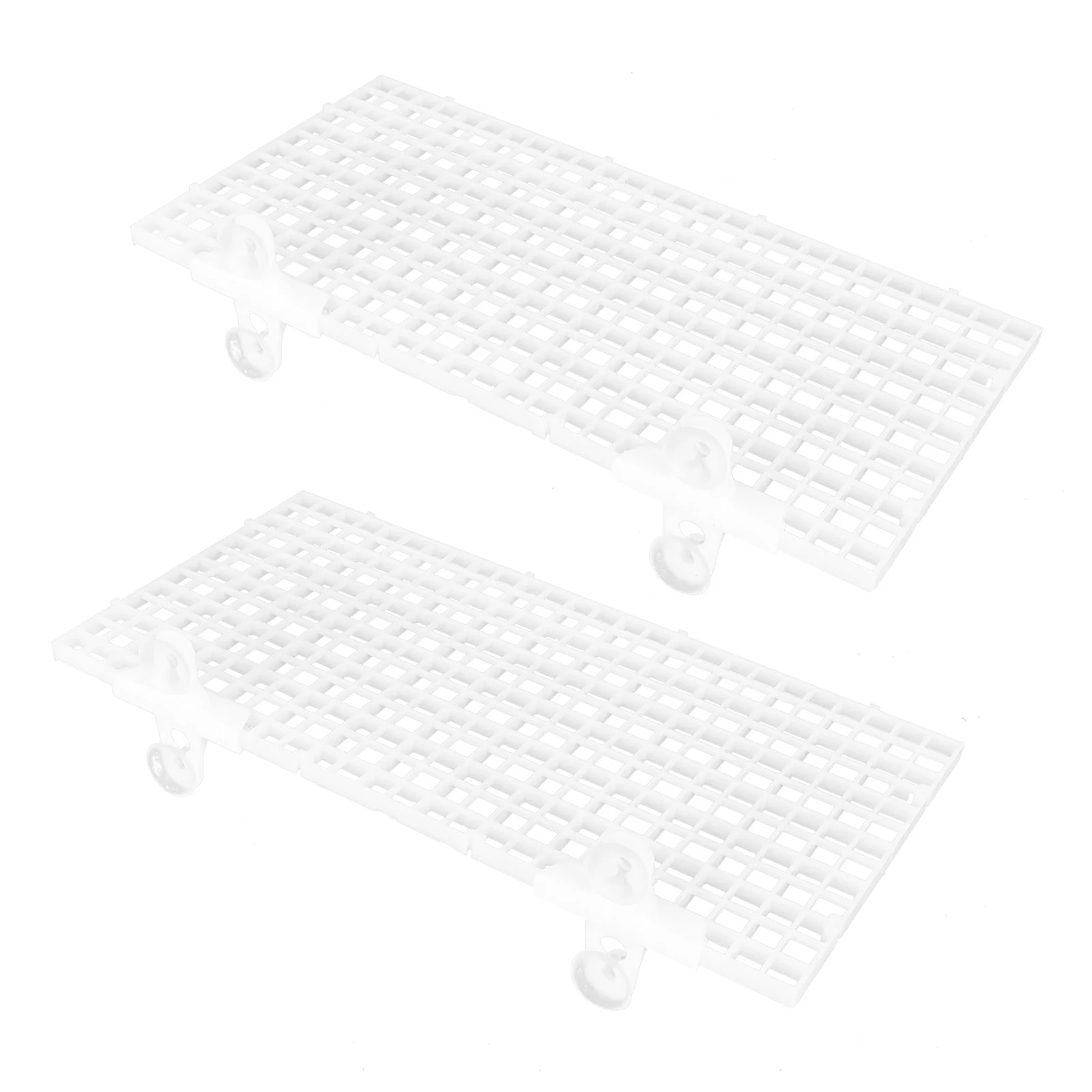 

1 set 1 Set Bottom Filter Grid Plate For Fish Tank Pp Material Smooth Edge Aquarium Divider Net Design Filtering Plates Aquarium