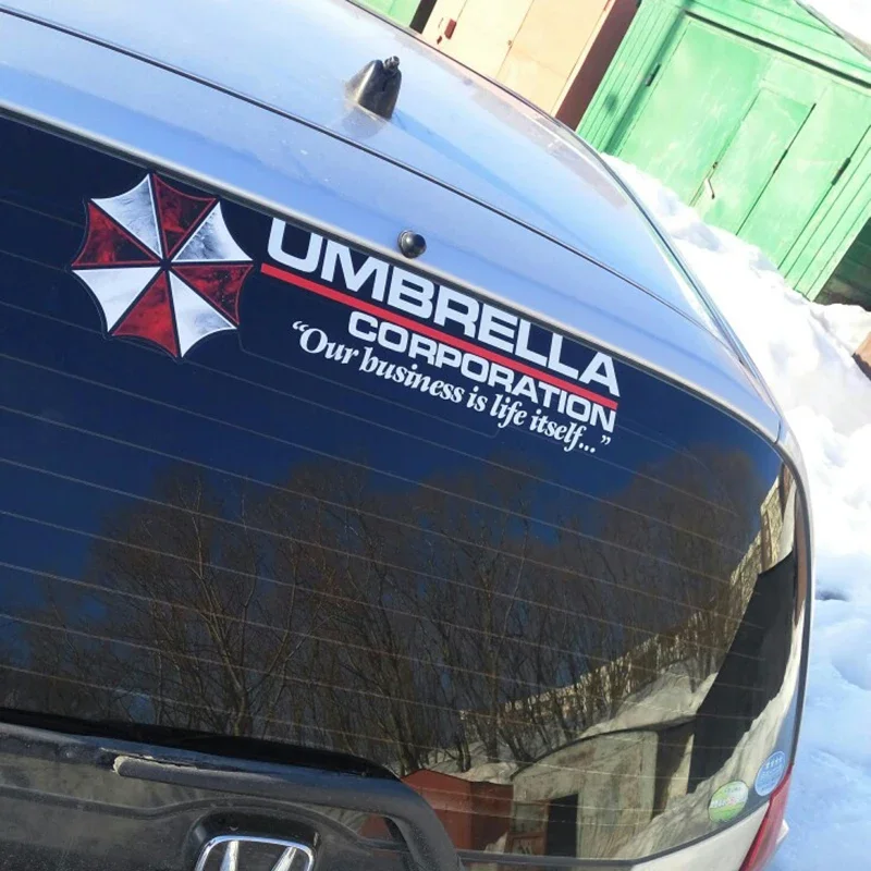 Cool Umbrella Car Vinyl Stickers Racing Wrap Waterproof Decals Cover Accessories For opel corsa,ford kuga,peugeot 307,suzuki - view 6