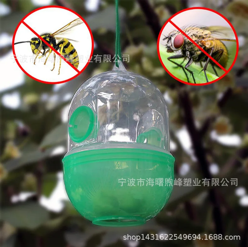 Trampa de abejas, trampa para moscas, avispa, fruta, mosca, abeja, trampa para insectos, herramienta de insecticida para jardín