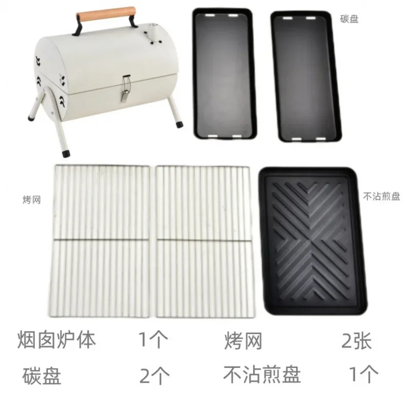 موقد فناء خارجي للشاي والفحم للاستخدام المنزلي للتخييم