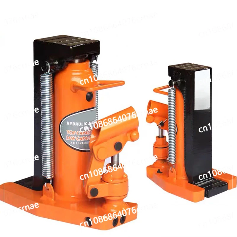 Manual Claw Jack Vertical Span Top Plate Hydraulic Heavy Duty Low Level Hydraulic Starter Lifting Tools