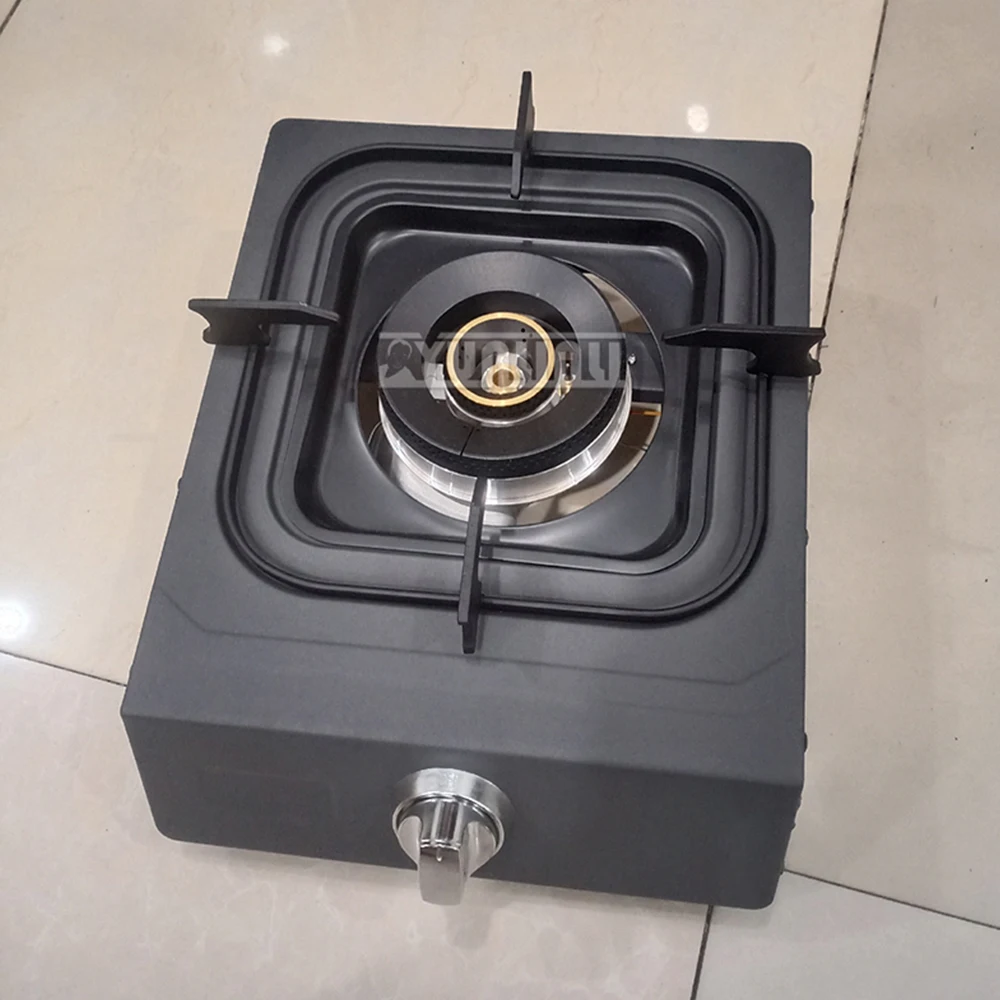 

Household Table Top Gas Cooker tainless Steel Gas Stove Single Burner Stove for Kitchen