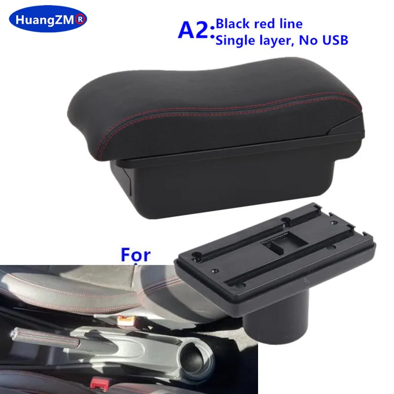 Voor Seat Ibiza Armsteun Doos Voor Seat Ibiza 6j Ibiza 6L Auto Armsteun Auto Opbergdoos 2010-2019 Gewijd retrofit Auto Accessoires