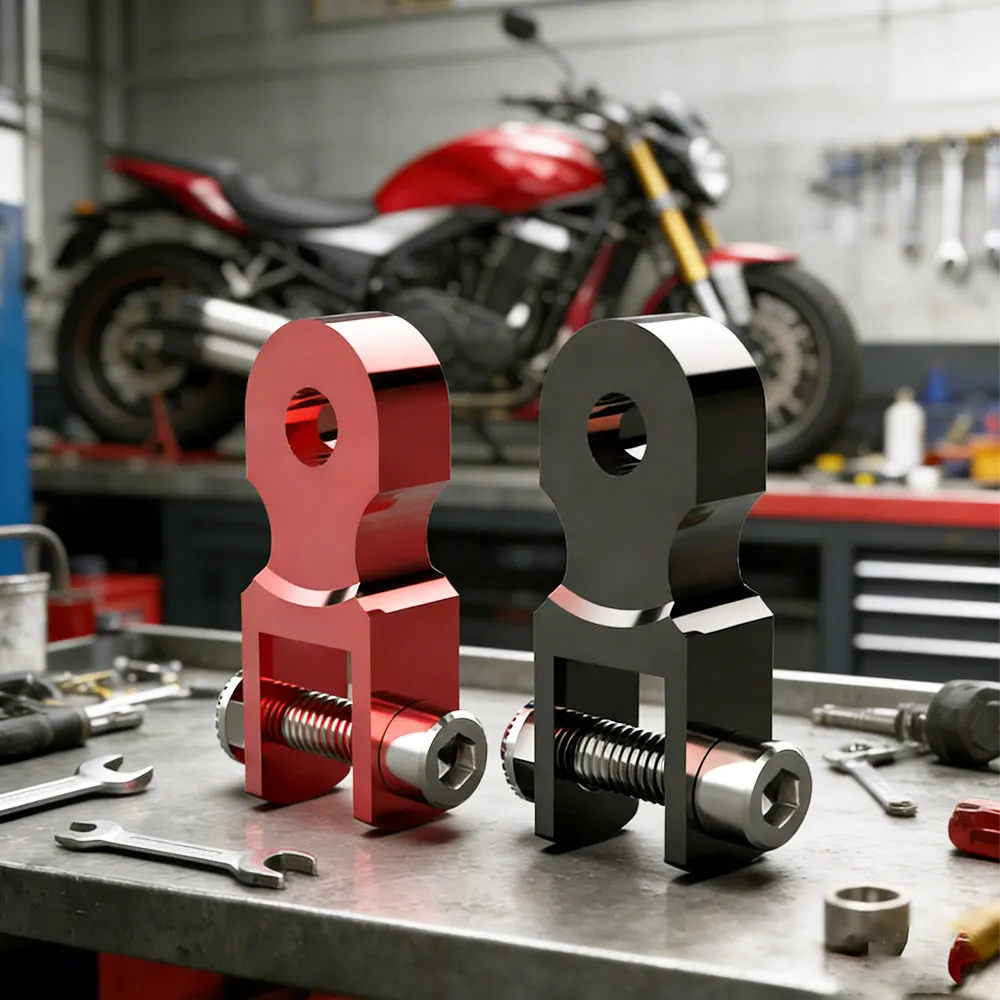 Geändert Motorrad Hinten Stoßdämpfer Suspension Booster Aluminium Legierung Höhe Verlängerung Extender Slider Neue Moto Zubehör