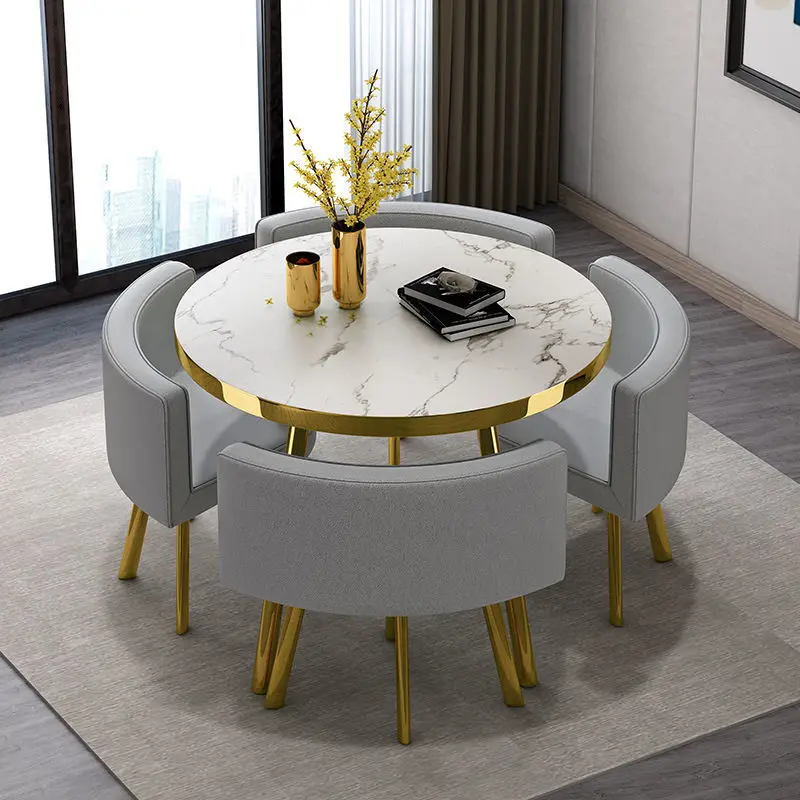 Simple Reception Negotiation Meeting Guest Table Lazy Chair Mobile Table Lounge Kitchen Coffee Eettafels Living Room Furniture