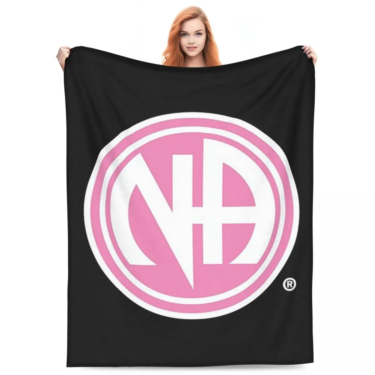 

NA - Narcotics Anonymous Blankets Fleece Sofa Portable Throw Blankets for Couch Bedding Travel Throws Bedspread Quilt