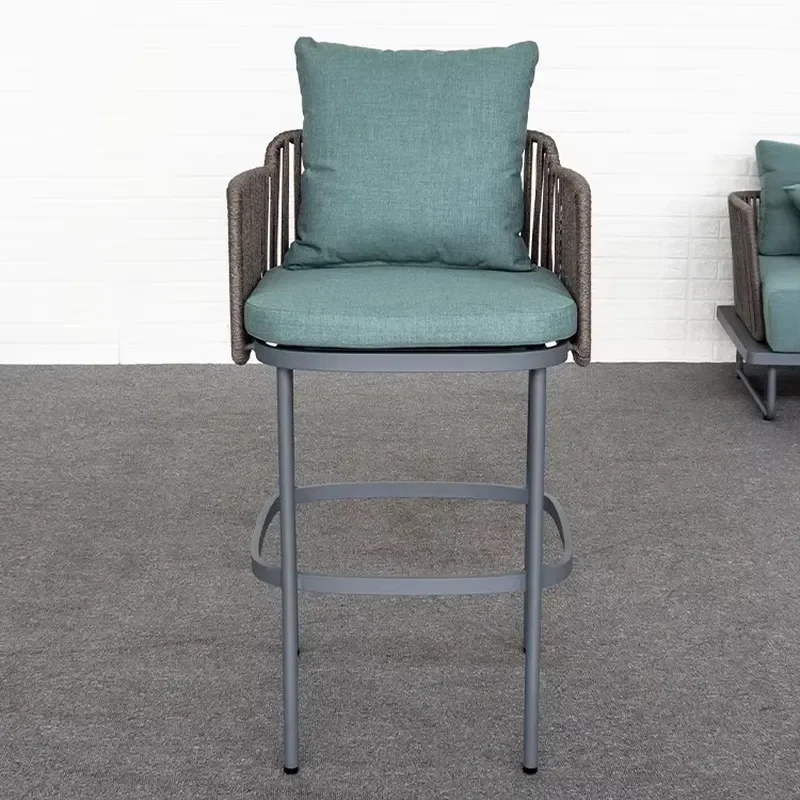 Modern Outdoor Bar Stools Chairs Velvet Furniture Sets Factory Wholesale for Kitchen or Bar Use