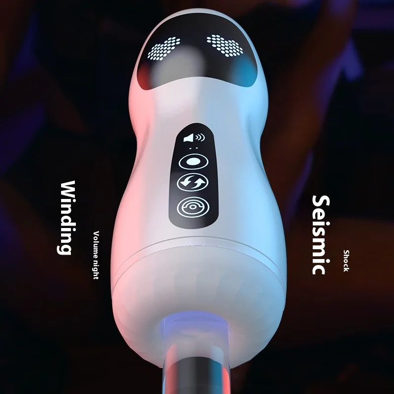 معدات الجنس الكبار ، كأس الاستمناء الذكور ، التلقائي بالكامل ذكي الاهتزاز التدفئة لعبة الجنس المهبل masturbadores Hombre18 +