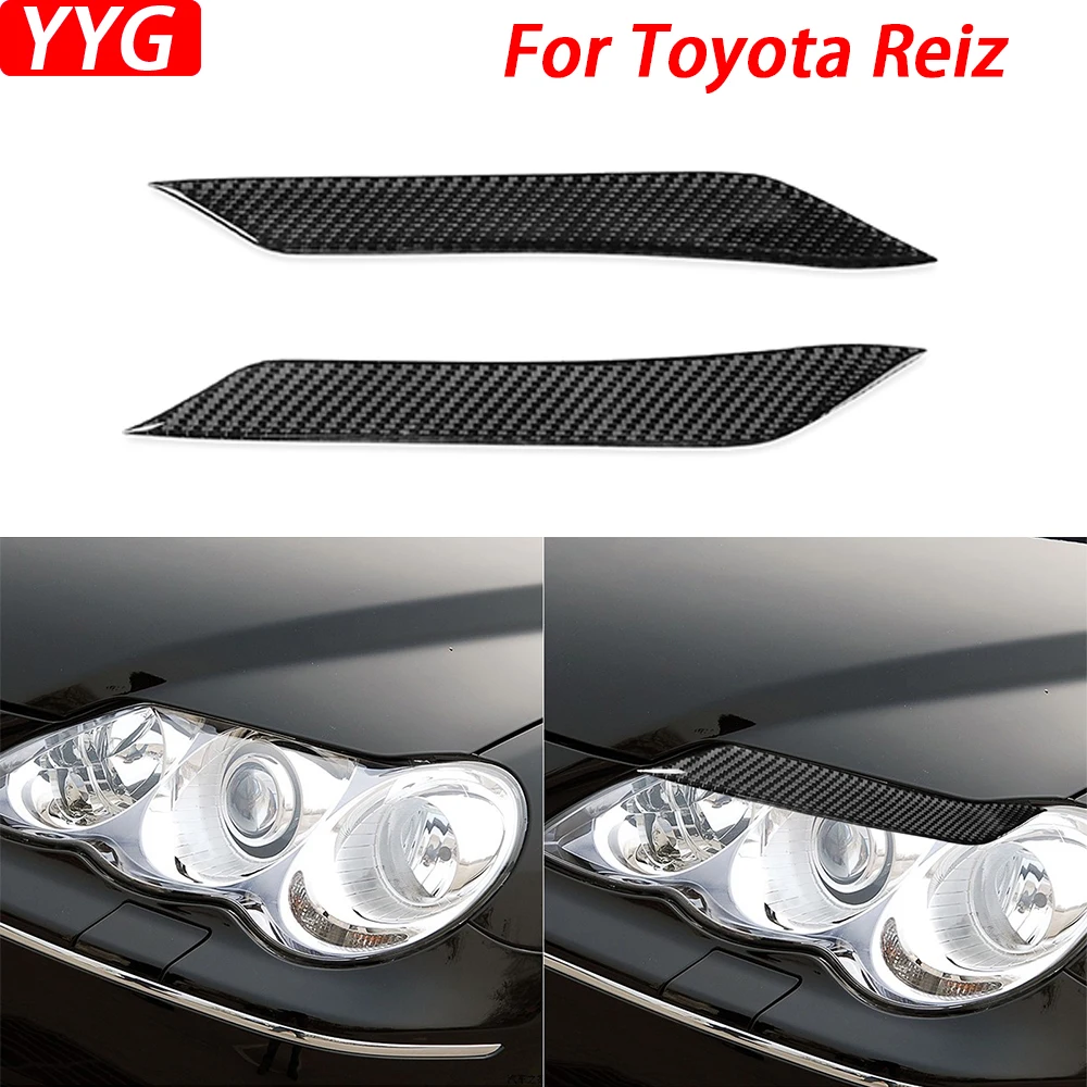 

Накладка на переднюю фару из углеродного волокна для Toyota Reiz 2004-09